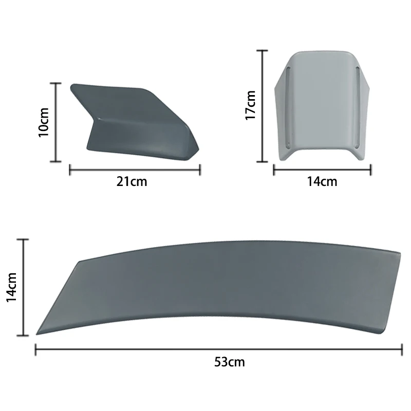 Glossy Black For Mercedes Benz W177 A Class A180 A200 A250 A260 A45 AMG 2020-2024 Rear Roof Trunk Lid Hatchback Spoiler Wing Lip