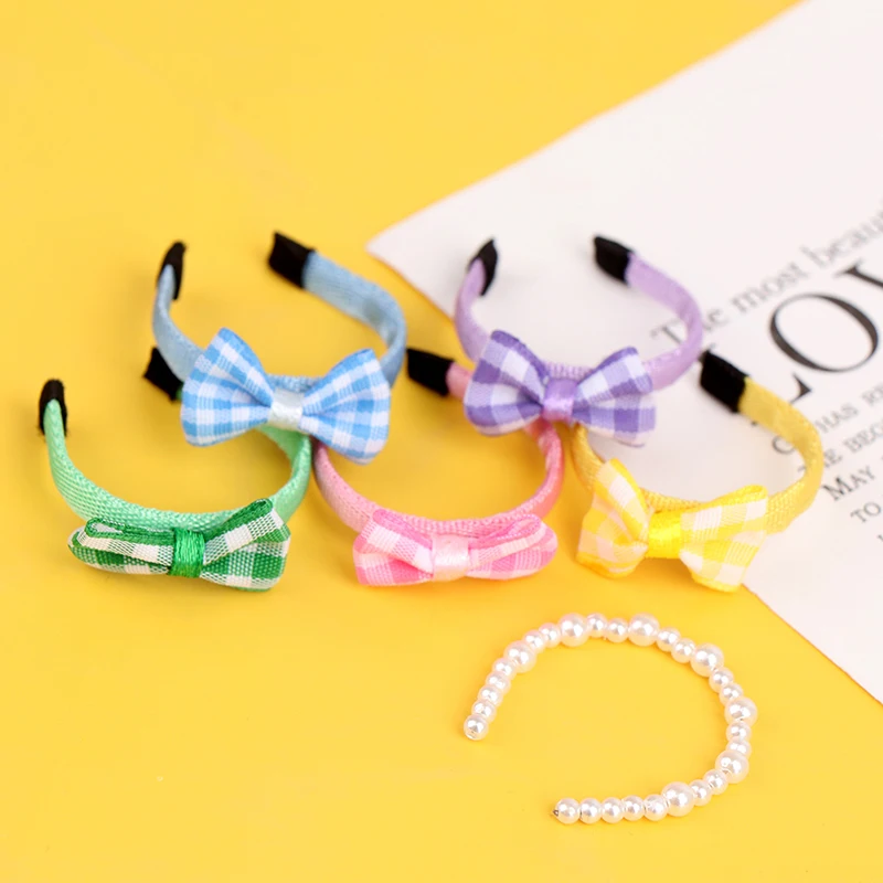Headband 1Pc Quality Cute For 1/6 Pulip Dolls ddmysmile Hair Accessories Head Band For BJD Doll Accessories Smile