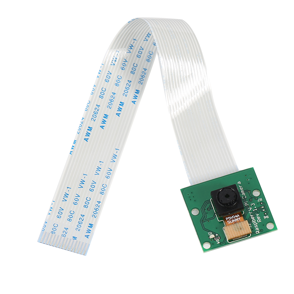5MP Camera CSI Webcam Module 1080P Camera Video Module Sensor OV5647 Surveillance Cameras for Raspberry Pi 3 Model B+/3