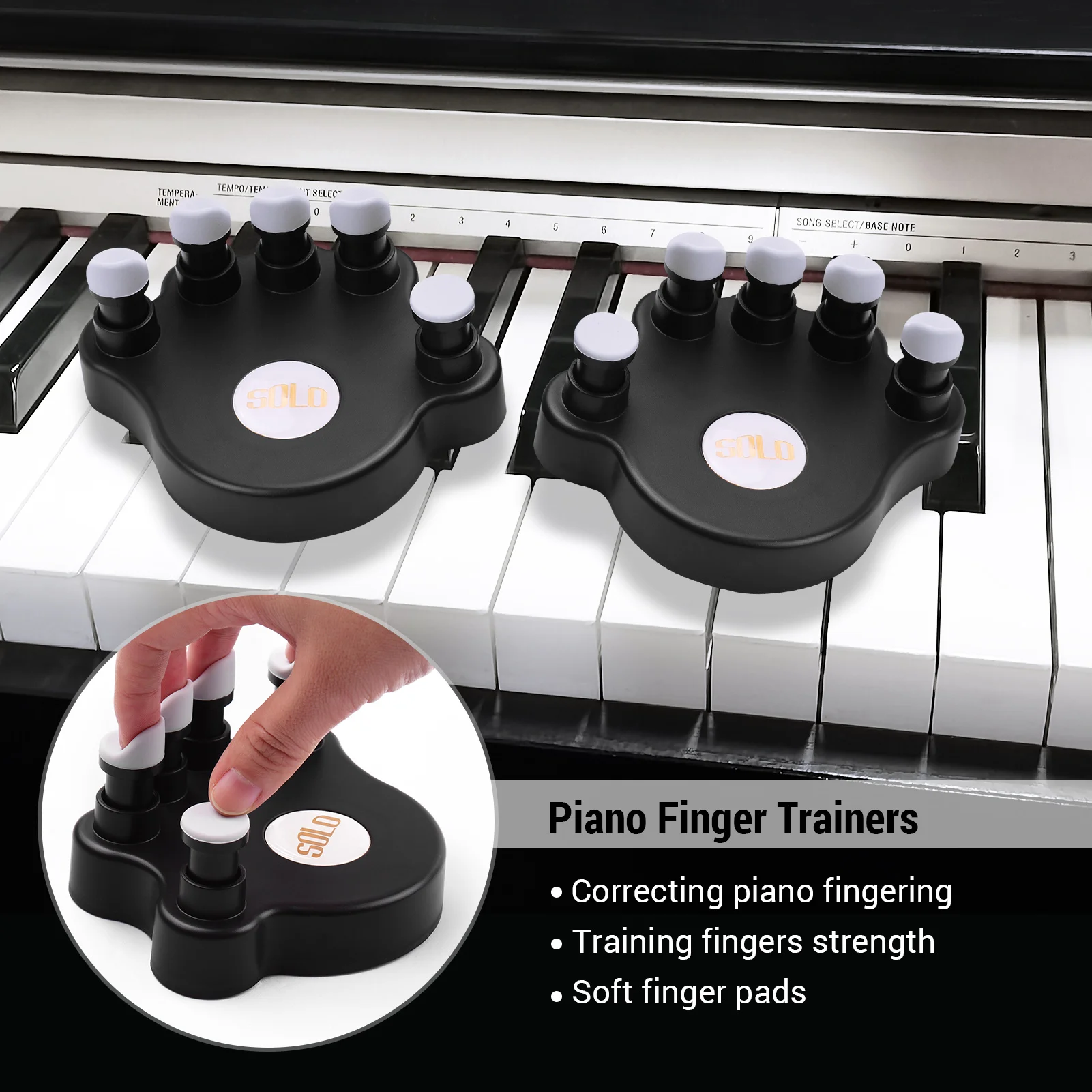 Portable 61 Keys Flexible Roll-Up Piano USB MIDI Electronic Keyboard Hand Roll Piano Sustain Damper Pedal Page Turner Pedal NEW