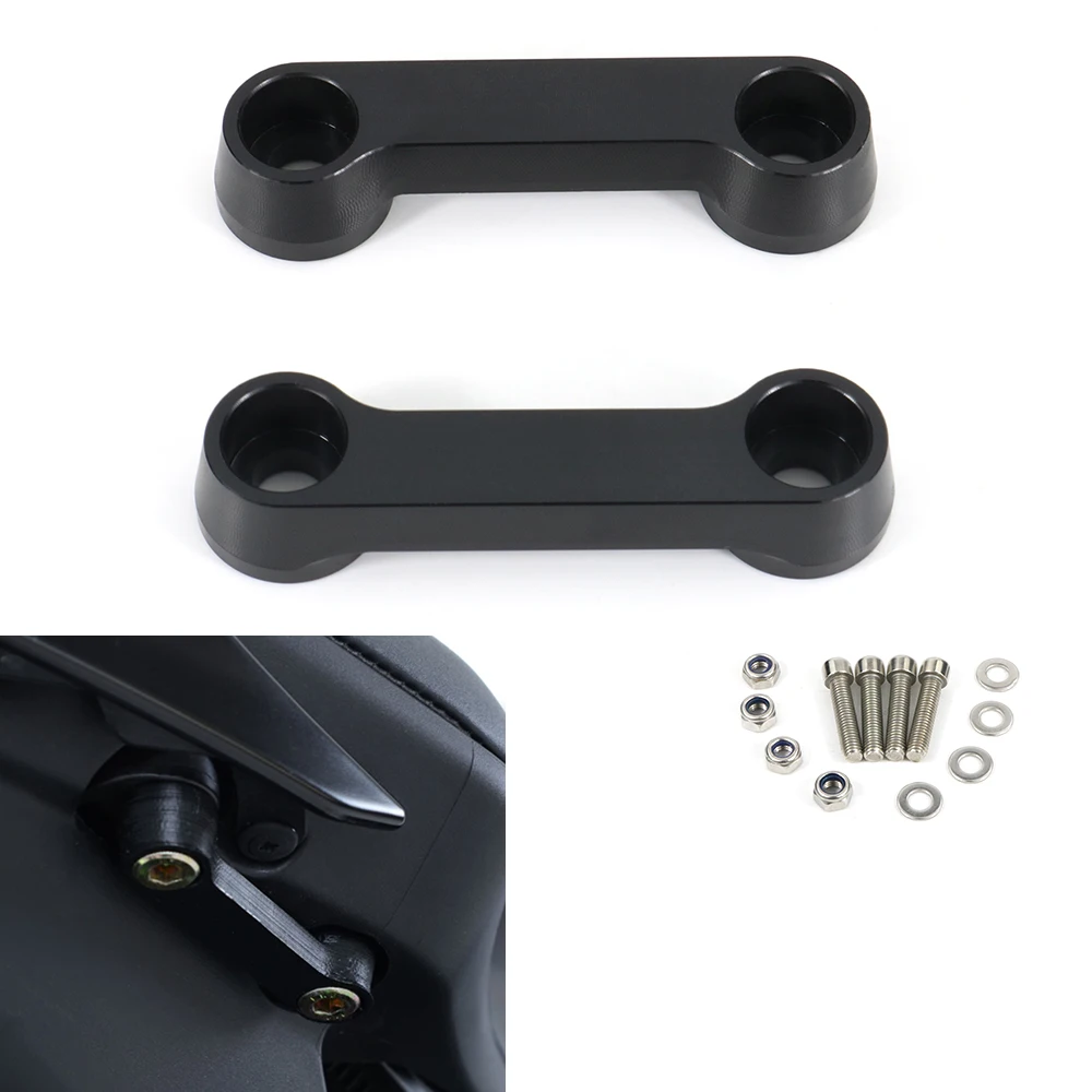 Fit For Yamaha YZF R6 2017 2018 2019 2020 YZF-R6 Rear Passenger Peg Holes Cover CNC Billet Aluminum Footpeg Block Off Plates