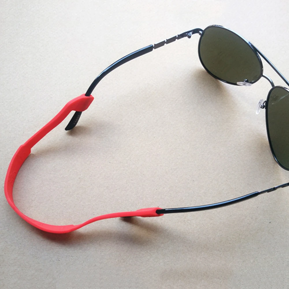 PC Adjustable Neck 1 Strap Lanyard for Elastic Sports Glasses Multicolor Cord Lanyard Sunglasses Holding Bracket smile