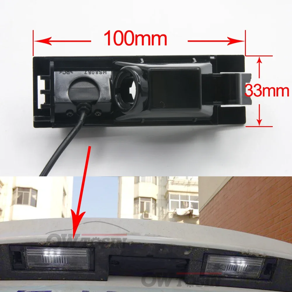 Rear AHD View 1280*720P Camera For Hyundai IX35 2009 2010 2011 2012 2013 2014 2015 Car Reversing Parking LCD Mirror Monitor smile 1280*720P