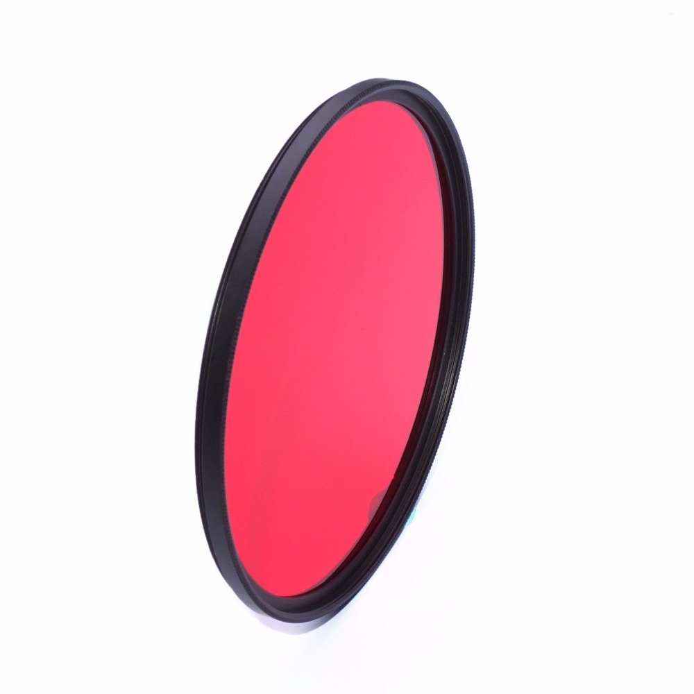 52 55 58 MM 550nm IR R55 Optical Grade Infrared Filter for Camera Lens