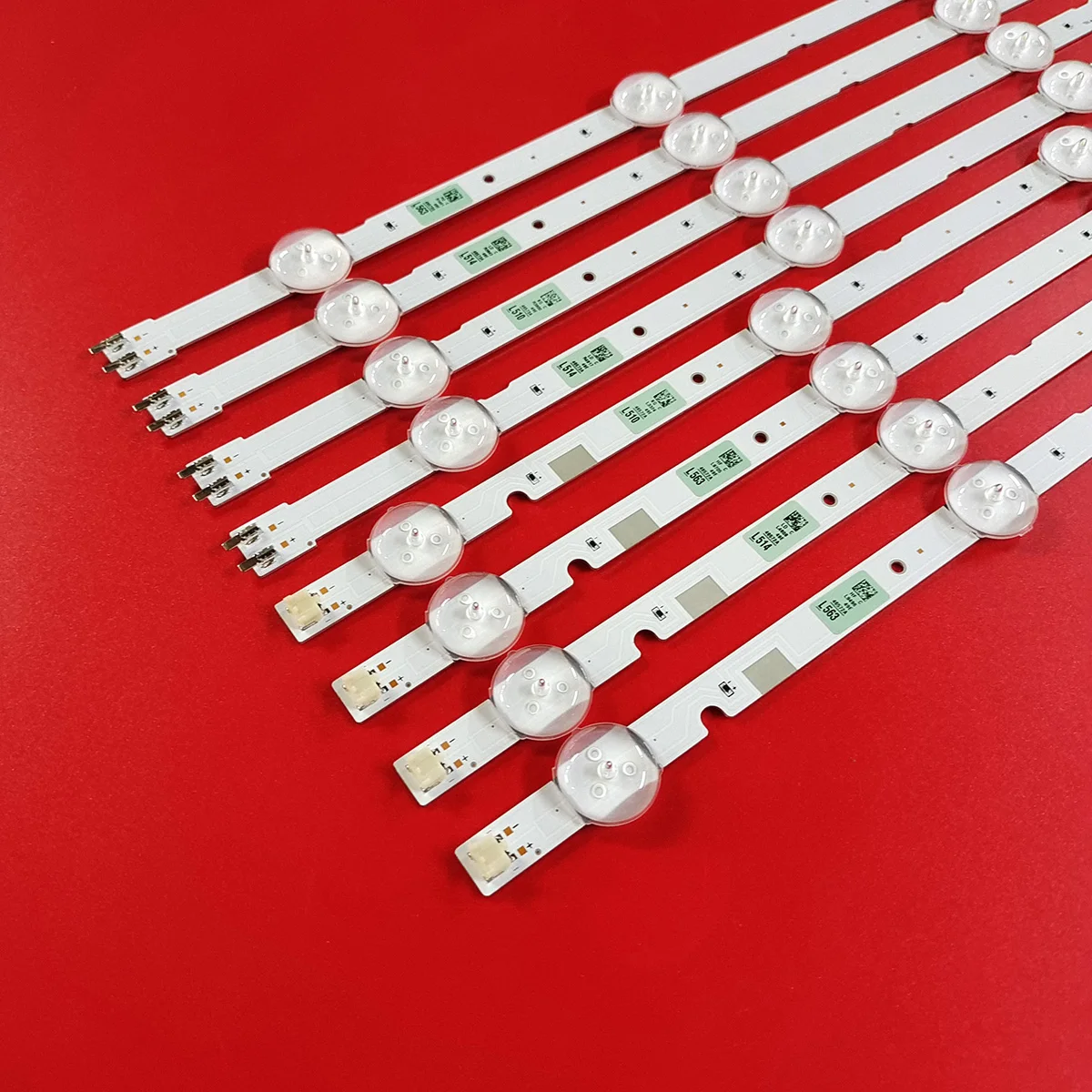 Strips 8Pcs/Set Led Backlight for Samsung 49" 50" TV UN49J5200 UN49J5290 UN49J5290AG HG49NJ477 UN50J5200 UA49N5380 UA49N5300 smile 49" 