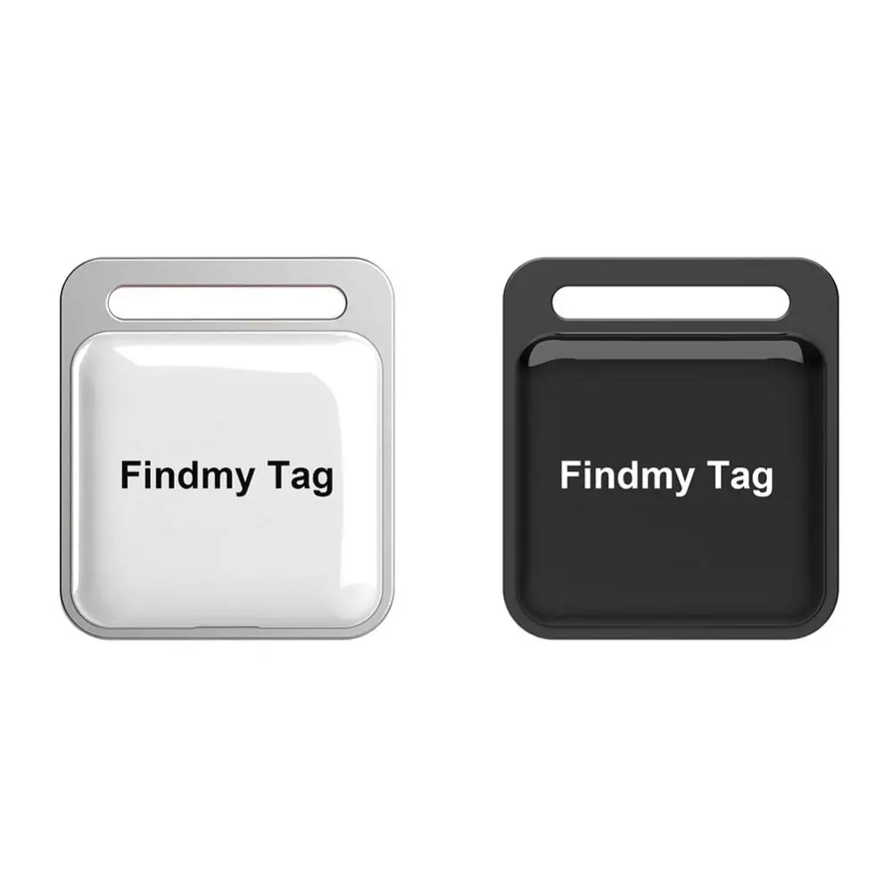 Smart Gps Waterproof Mini Tracker Anti-loss Device Mini Anti-lost Keychain Finder Device Gps Bi-directional Alarm Tracker Square smile