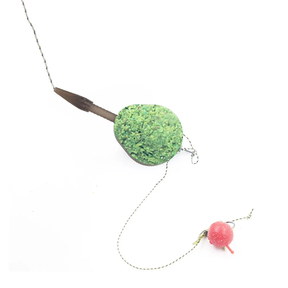 Inline Zinc Feeder Method Alloy Carp Fishing Feeder Cage 25/35g Portable Fishing Accessories Fish Terminal Tackle Tool smile