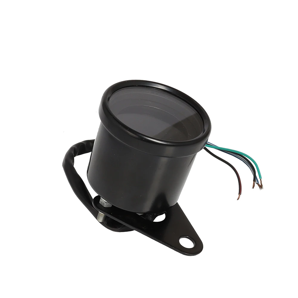 Digital 12V Universal Digital Motorcycle Speedometer Odometer Tachometer Gauge fuel meter LED Indicator