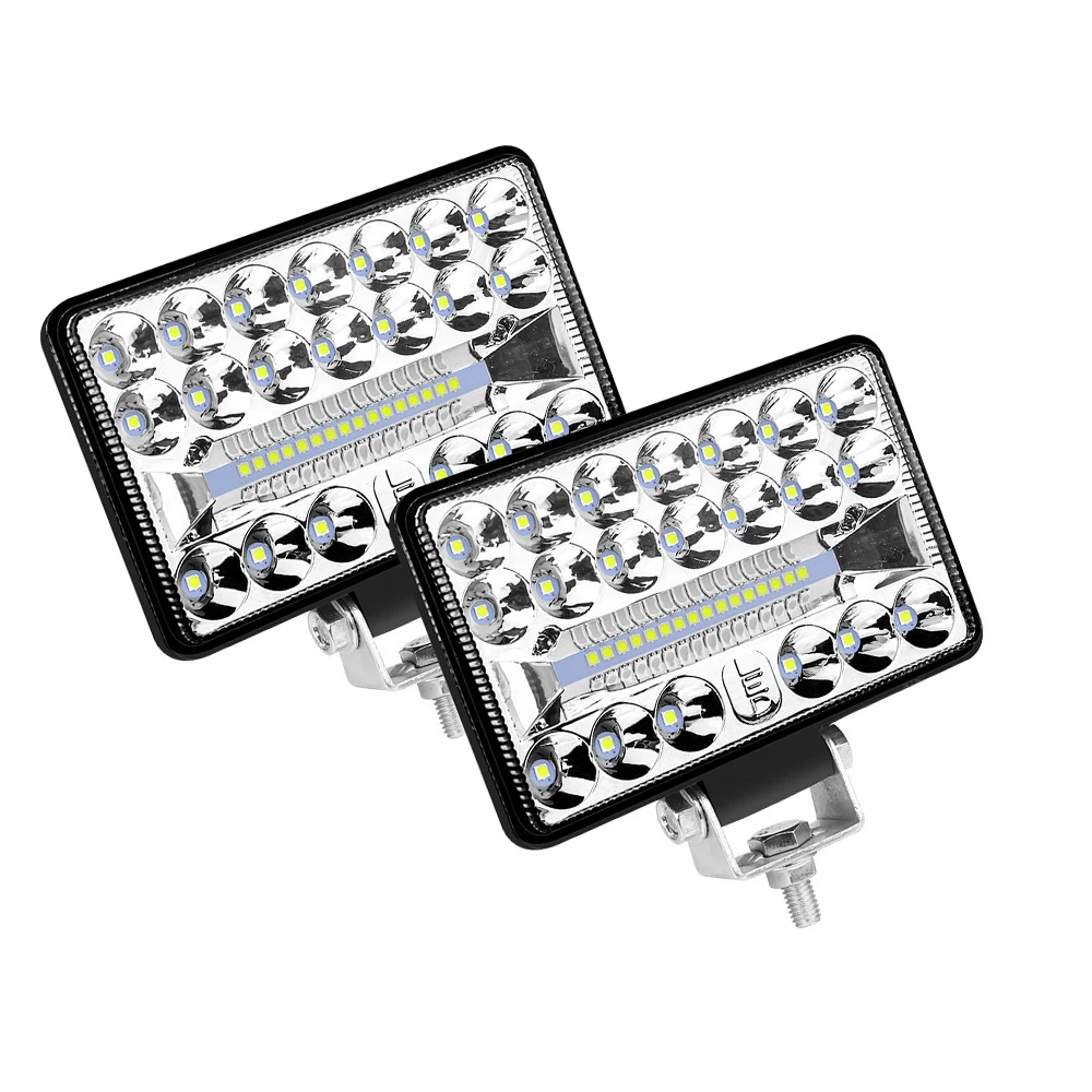 7/6/5Inch LED Work Light Bar Spotlight Off Road Fog Lamp 12V-24V for Jeep Truck 4X4 Car SUV ATV UTV LED Headlights LED Light Bar