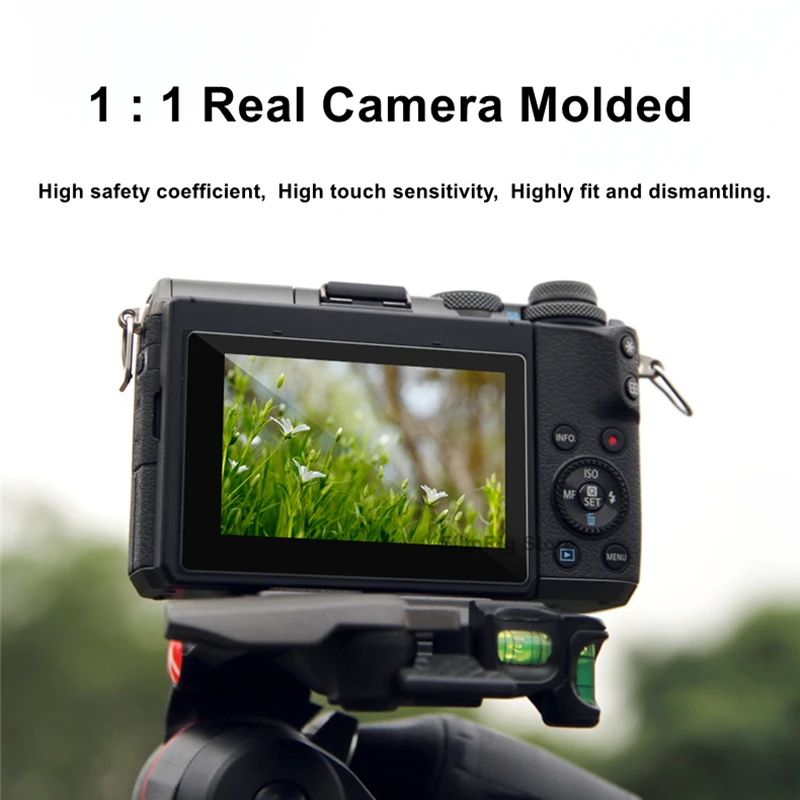 A6400 A6700 ZV-E10 ZV-E1Original Camera Tempered Glass LCD Screen Protector for Sony Alpha A6000 A6100 A6300 A6400 A6600 A7C