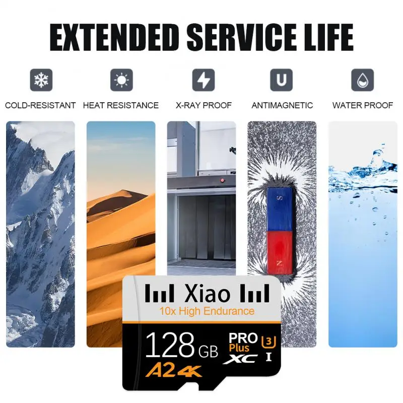Class10 Micro TF/SD Card 2TB 1TB 512GB High Speed 100mb/s V30 U3 Memory Card TF Flash Card With Adapter For Nintendo Switch