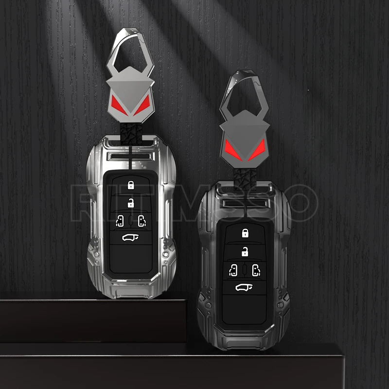 Case Alloy Car Key Cover Holder For Toyota Camry 50 55 Tlc200 Yaris Land ddmysmile Cruiser Prado 150 Auris Rav4 Venza SIENNA VELLFIRE Smile