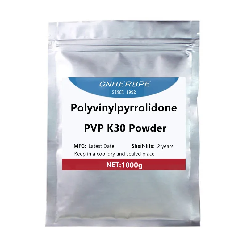50-1000g Polyvinylpyrrolidone High Qulitity Powder,PVPK30/ PVPK90 Powder,PVPK30/ smile Powder,PVPK30/ Powder,PVPK30/