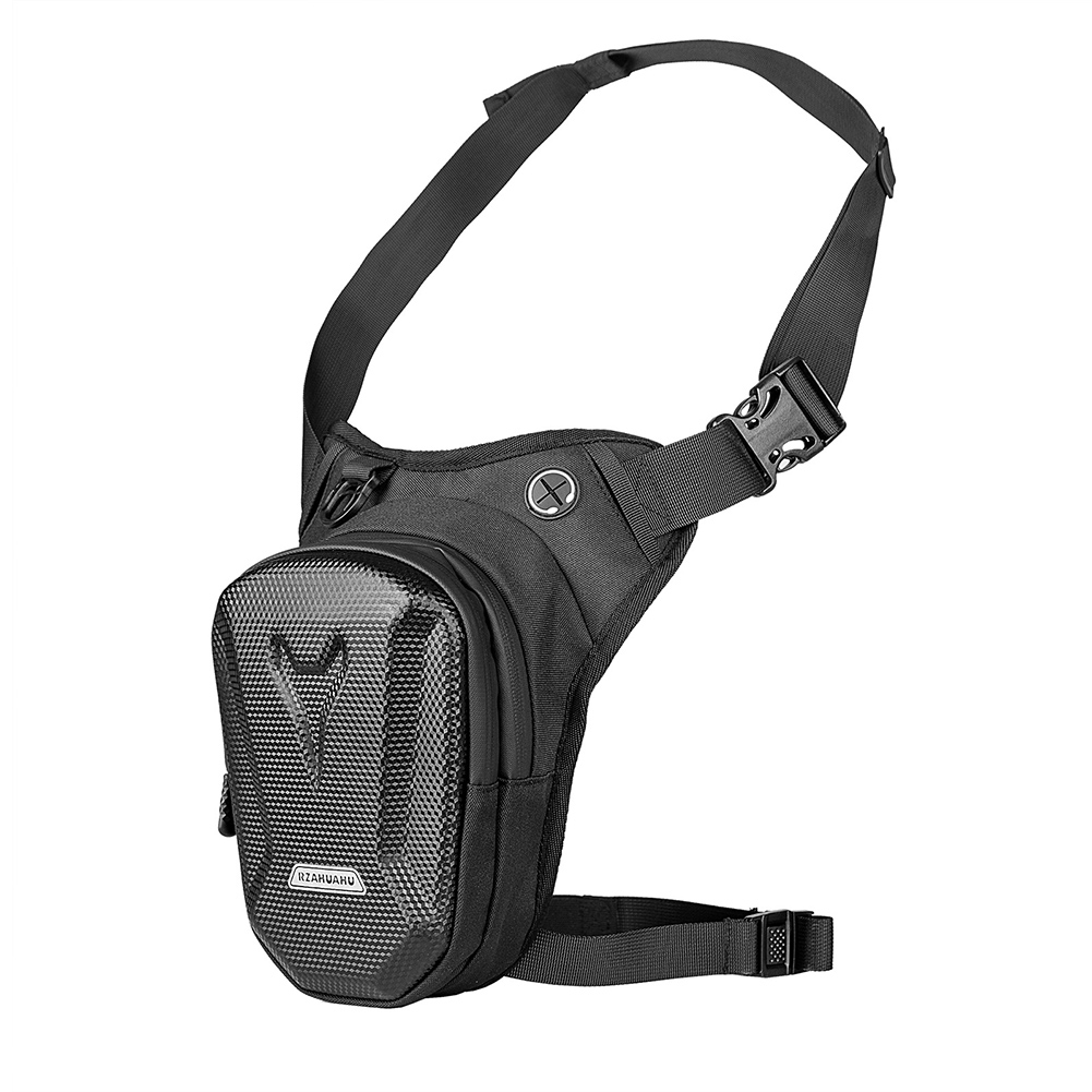 Motorcycle Drop Waist EVA Waterproof Leg Side Belt Hip Bum Lage Ride Bags Motorbike Phone Purse Fanny Pack Bag