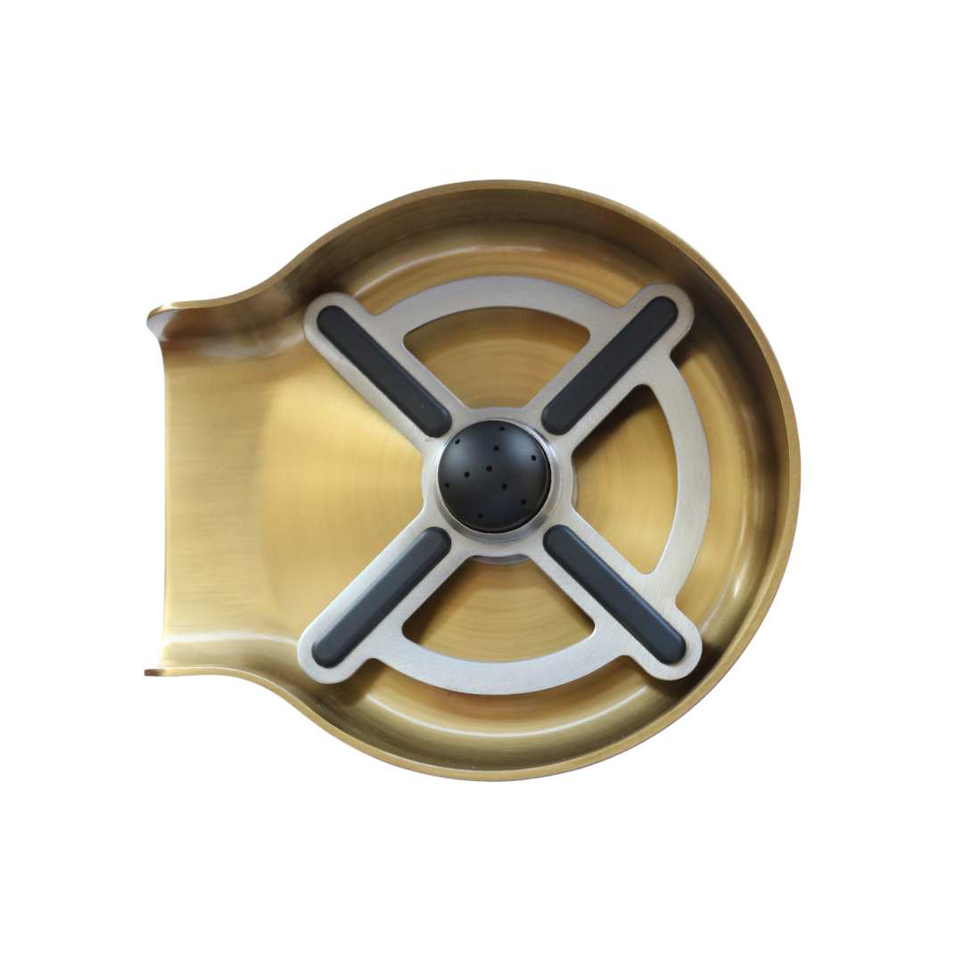New glass washer home cup cleaning cup washing machine bar cup washer stainless steel cup washers Gold Crown