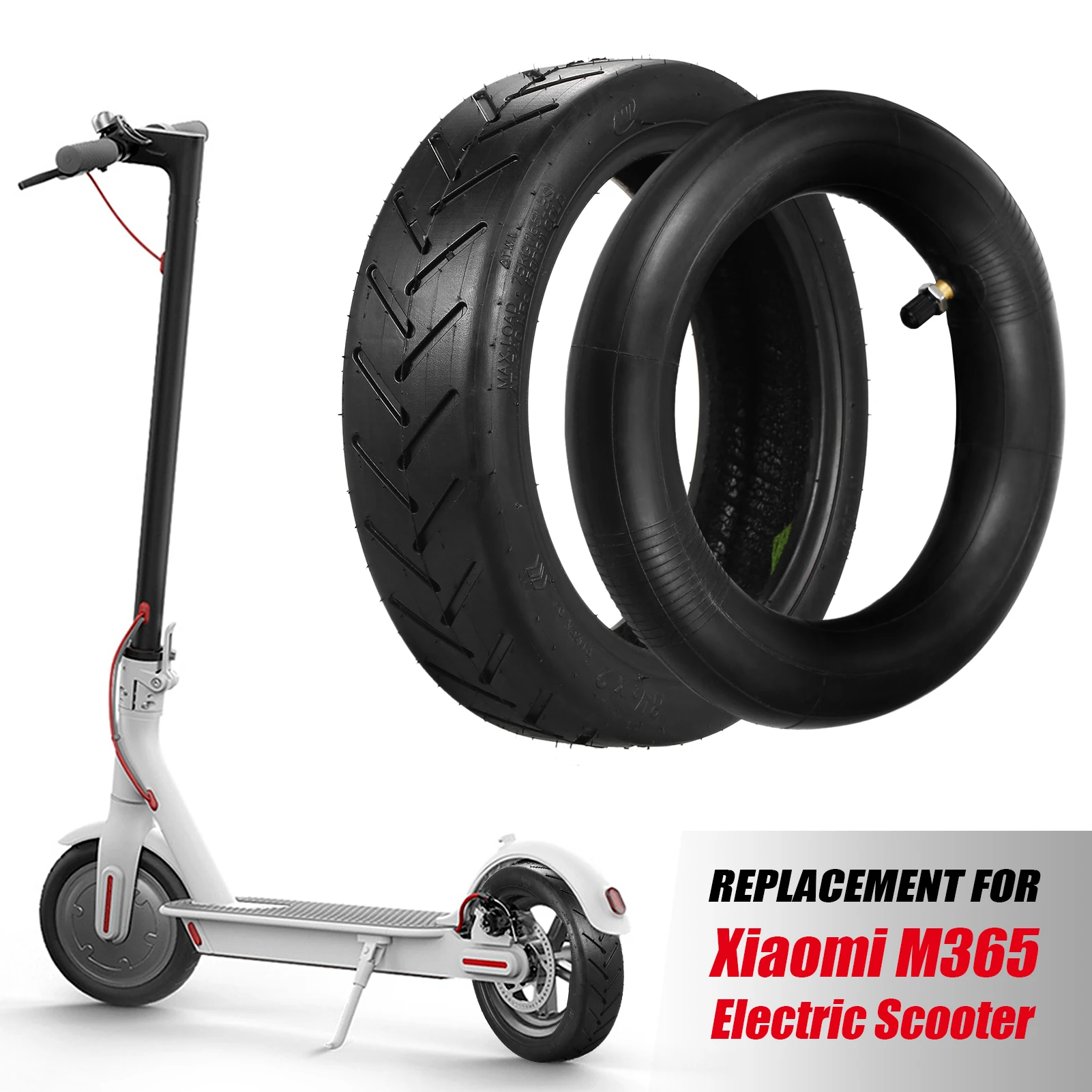 8.5 Inch Inflatable Inner Tubes Outer Tires Replacement for Xiaomi Mijia M365 Electric Scooter E Scooter Wheel Accessories