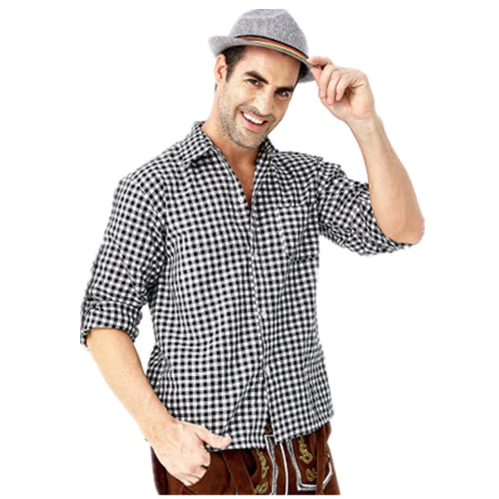 Man Beer Germany Oktoberfest Lederhosen Costume Halloween Bavarian ddmysmile Carnival Party Deluxe Cosplay Suspenders Shorts Smile