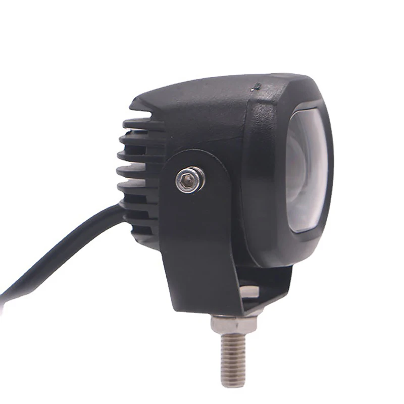 12V-80V Red 10W LED Forklift Light Blue Red Flood Beam Forktruck Red Danger Zone Forklift Truck Warning Lamp For linde hangcha