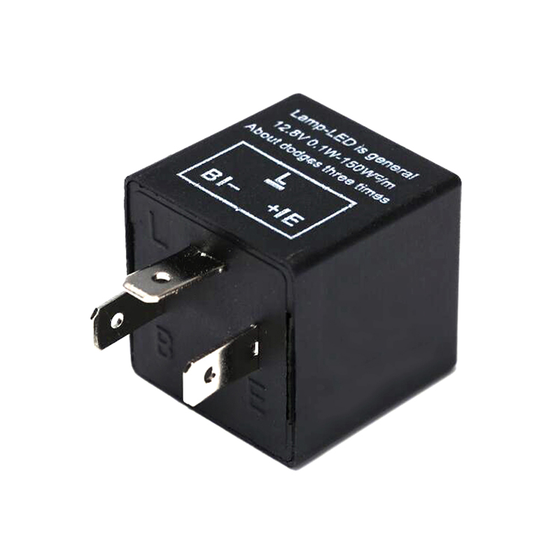 12V 3-Pins CF13/CF14 Adjustable Frequency LED Flasher Relay Motorcycle Turn Signal Indicator Motorbike Fix Blinker Indicator 6905d