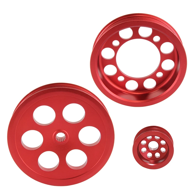Light Weight Crank Pulley For Toyota Supra 2JZ-GTE Turbo 3.0L JZA80 93-98