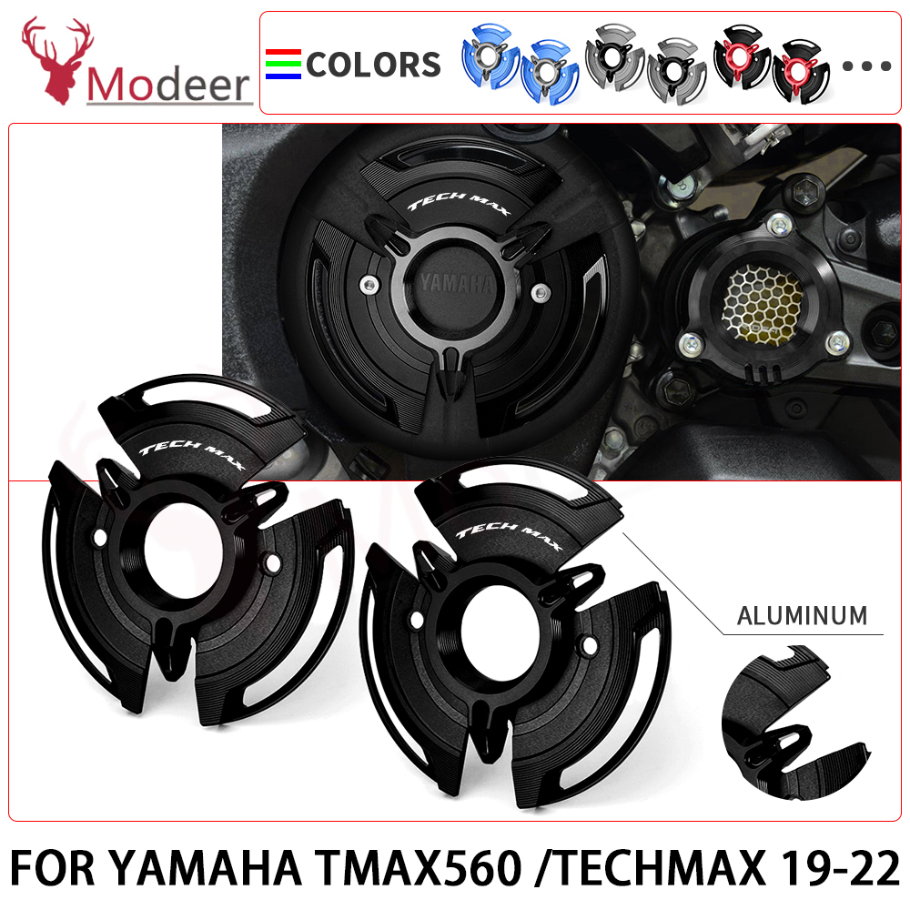 Tech Max Pair Engine Cover Frame Sliders Crash Protector For YAMAHA Tmax 560 T-MAX560 TECHMAX new 560 2025 Motorcycle Accessories Falling