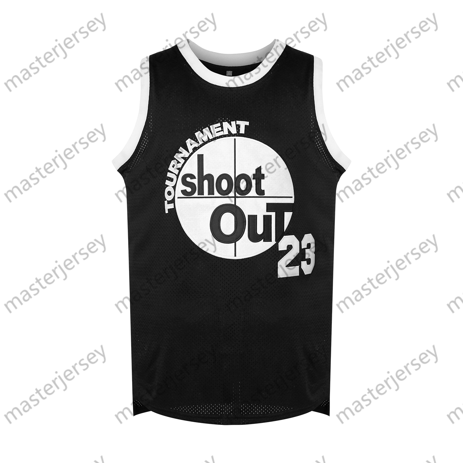 #23 MOTAW Men's Basketball Jersey Sweatshirt - Embroidered Movie Mesh Sleeveless Stitched Spot Goods Jerseys Breathable Slight Stretch Polyester