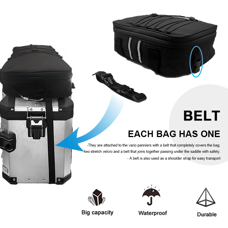 Motorcycles Case Lage for R1200GS LC R1250GS Adventure ADV F750GS F850GS Top Box Panniers Bag