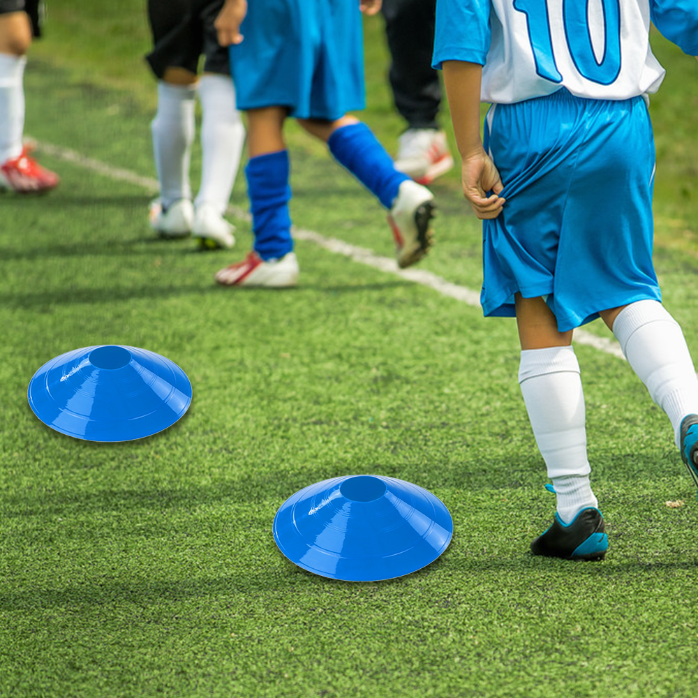 pcs Agility Disc Cone Set Multi Sport Training Space Cones with Plastic Stand Holder for Soccer Football Ball Game