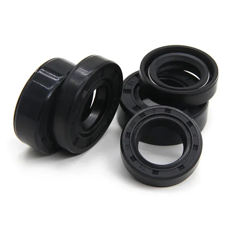 2/5/10pcs ID16mm NBR Oil Seal TC-16 * 24/26/28/30/32/35/40*4/5/7/8/10mm Nitrile Rubber Shaft Double Lip Oil Seals
