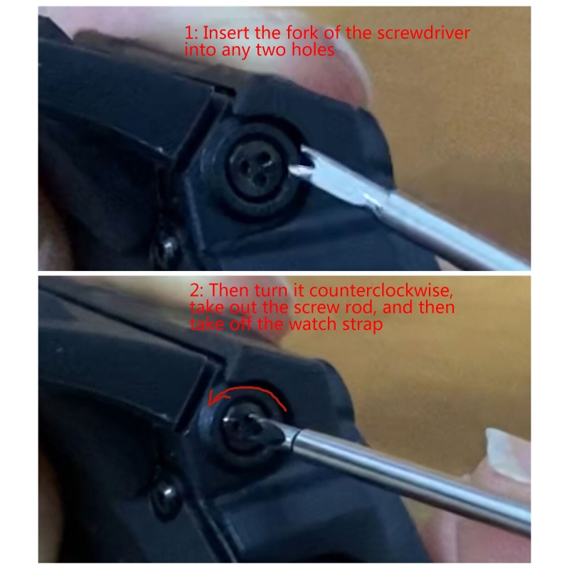 1 Set For Amazfit T-Rex /T-Rex Pro/T Rex 2 Watch Band new 2025 Connector Screw Tool Rod Metal Adapter Pin Screwdrivers Accessories