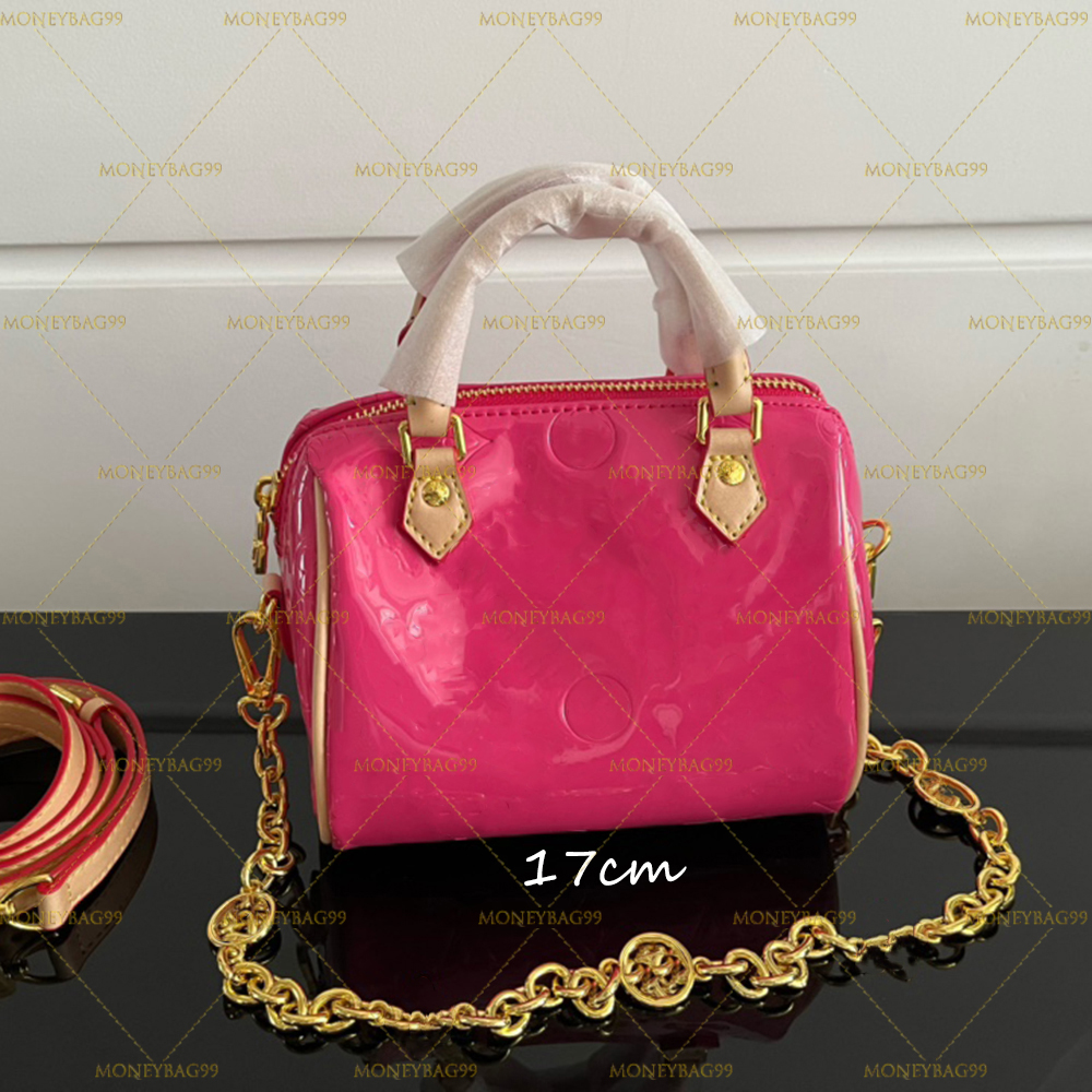 Designer Mini Nano 16cm Shoulder Bag Women Leather Denim Crossbody Luxury Brand Embossed Tote Purse Brown Flower Handbag 2025 trend 10A