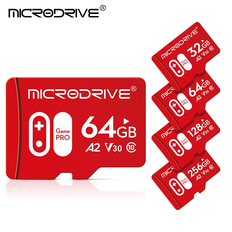 High speed micro tf/sd card 32GB 64GB class 10 Flash Memory Card micro tf sd card 128GB 256GB for smartphone/camera Free Adapter