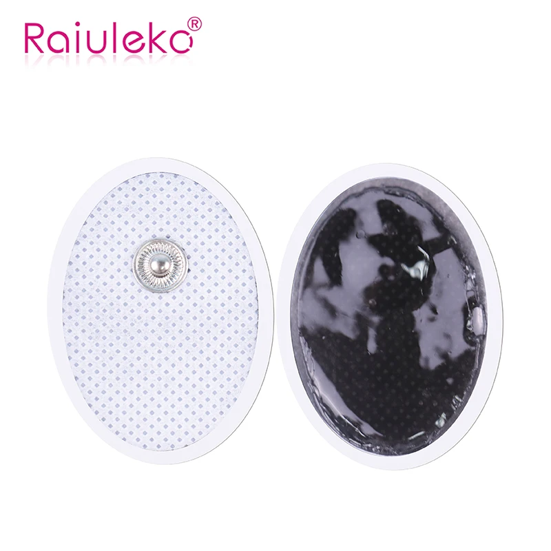 10 Pcs Muscle Stimulator Electrode Self Adhesive Gel Pads Tens Electrodes For Tens Acupuncture Physiotherapy Massager 3.5mm Plug