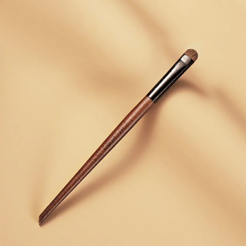 Series Brush-Amber CHICHODO Makeup Carved Tube Animal Hair Brushes-Pony Hair Brush-Make up Pen Beauty-E206 smile