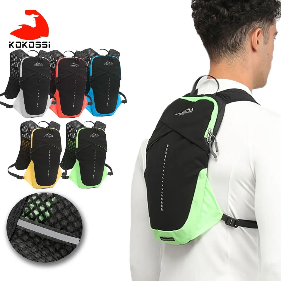 KoKossi Outdoor Cycling Sports Ultra Light Backpack Running Hydrating Vest Mountaineering Tank Top Bicycle Bags 1.5L Water Bag