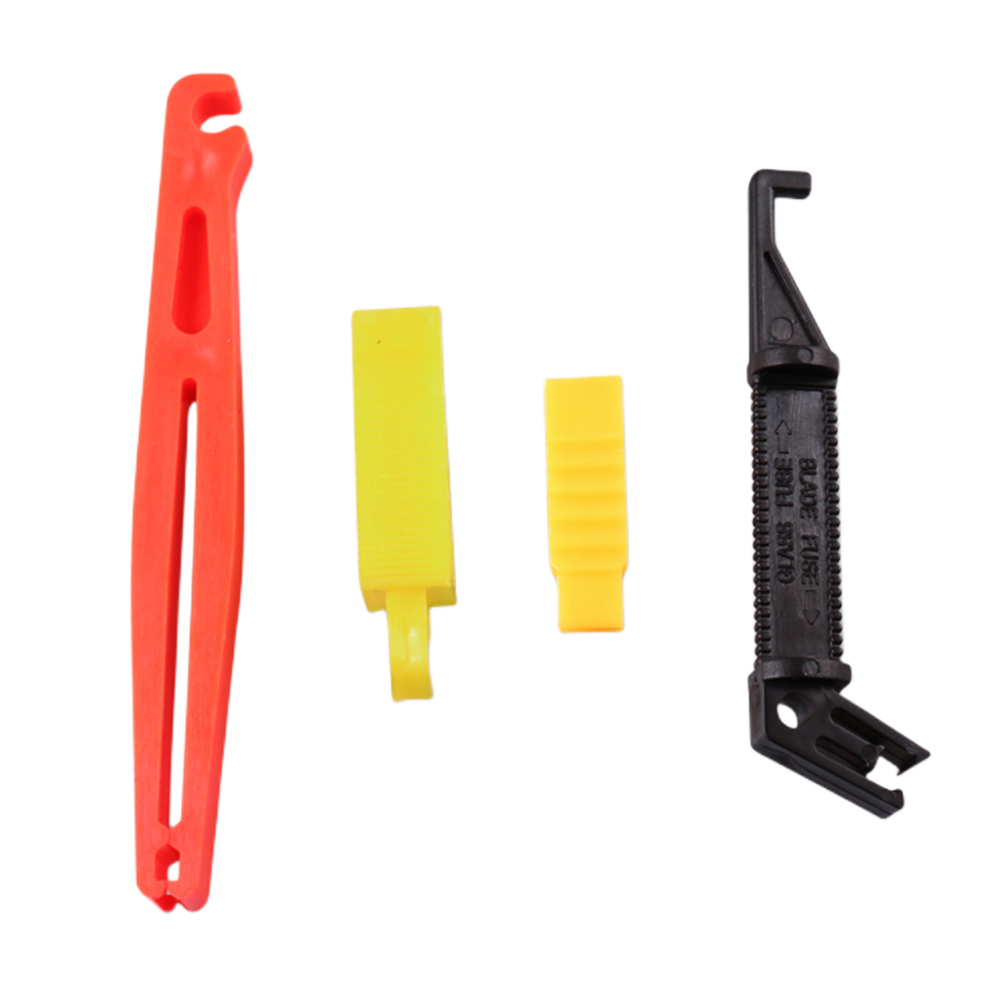4Pcs Universal Puller Plier Extractor Removal Security Accessories Auto Van Blade for Car Fuse Holder
