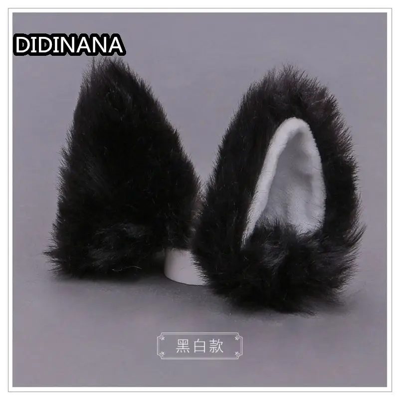 Cat Masquade Party Halloween Ear Headband Cosplay Japanese Cute Fox Anime Sweet Lolita Hand Made Beast Side Clip Hair ddmysmile Band Smile