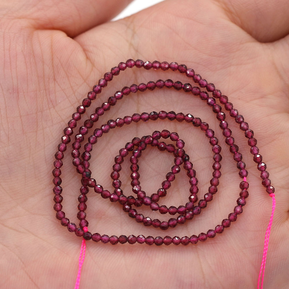 New Natural Stone Faceted Scattered Bead Pyrite 2mm Crystal Small Beads for Jewelry Making DIY Necklace Bracelet Accessories