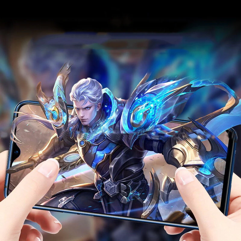 ddmysmile Cover Tempered Glass Full For TCL 30 SE 306 30 Plus 30 XL Screen Protector Protective Film For TCL 30 30 XE 5G 30 E Glass Smile