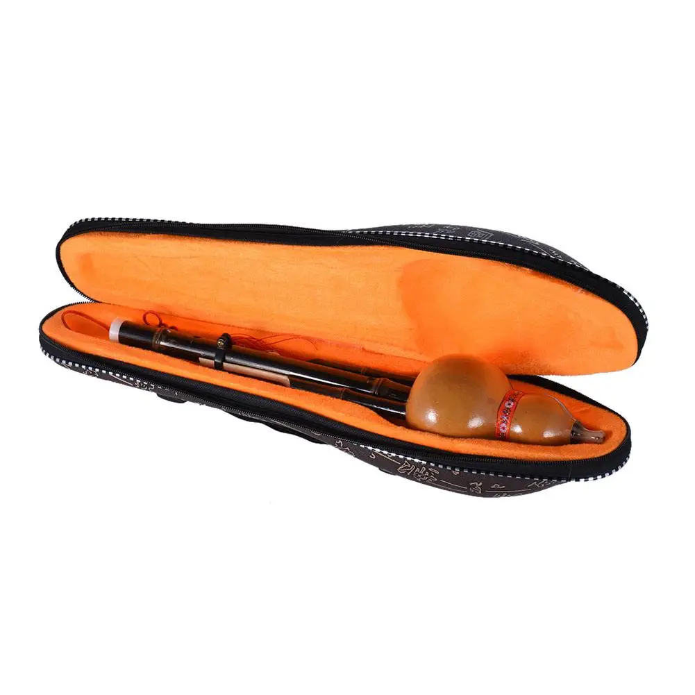 Chinese Handmade Hulusi Muspor Gourd Cucurbit Flute Ethnic Musical Instrument C Key Bb Tone for Beginner Music Lovers Gift smile