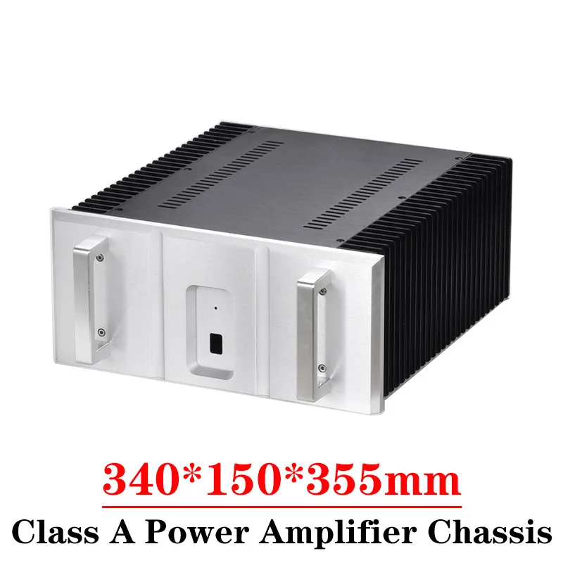 340*150* 355mm Aluminum Power Amplifier Chassis Enclosure for Class A Amplifier Chassis Diy Audio Case Shell