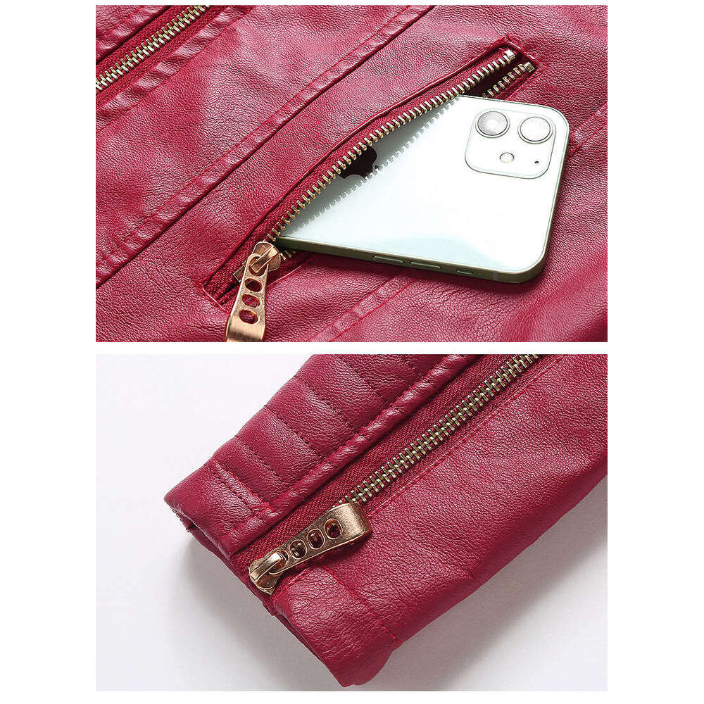 shanshi leather jacket women new PU leather jacket women's clothing