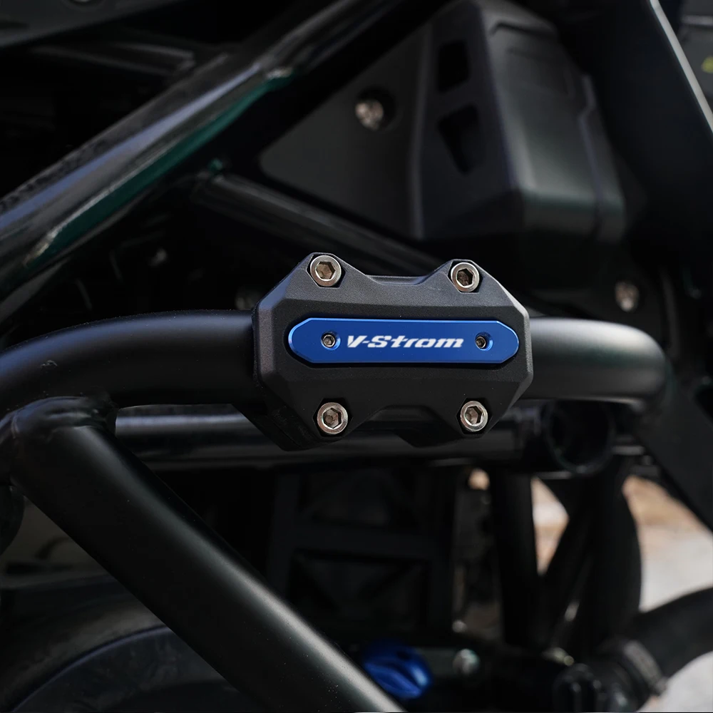 v strom 650 dl Crash Bars Engine Bumper Protective Block For Suzuki Vstrom 650 1000 v-strom 1050 xt DL650 DL1000 dl250 vstrom650