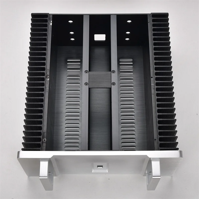340*150* 355mm Aluminum Power Amplifier Chassis Enclosure for Class A Amplifier Chassis Diy Audio Case Shell