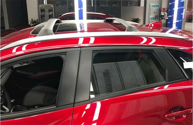Roof Rack Cross Bar For Mazda CX3 CX-3 2015-2023 Luggage Racks Carrier Bars Top Rail Boxes High Quality Aluminum Alloy