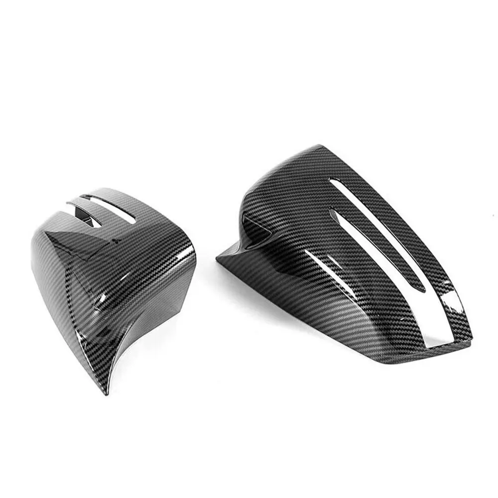 For Mercedes Benz W176 W246 W212 W204 C117 X156 X204 W221 A B C E S CLA GLA GLK Class Rearview Side Mirror Cover Wing Cap Trim