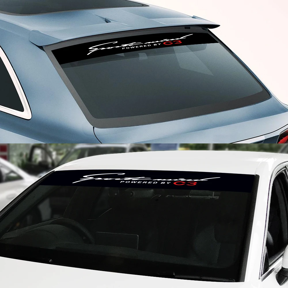 Car Front 2025 Windshield Stickers For Citroen C1 C2 C3 C4 C4L C5 C6 C8 C-ELYSEE new VTS C-CROSSER JUMPY NEMO XSRAR BERLINGO Picasso