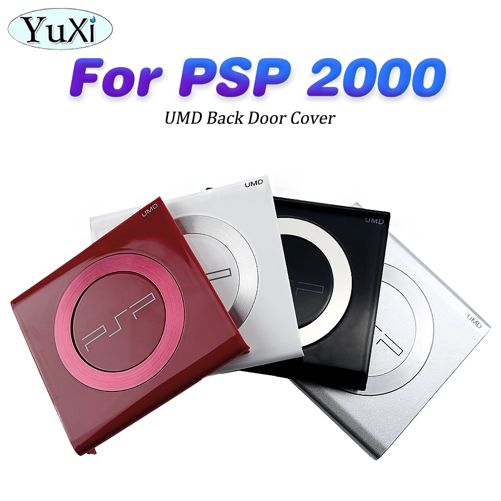 For Yuxi PSP 1Pcs 2000 Game Console ddmysmile Back Cover Protective UMD Reading Disc Shell For Psp2000 Replacement Accessories Smile