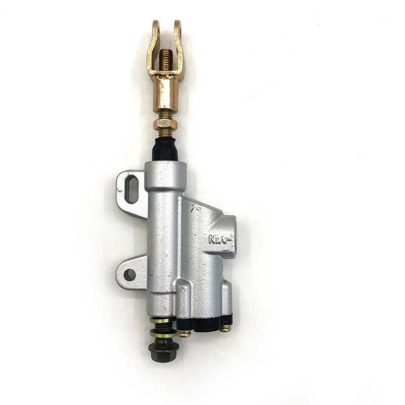 10mmOR8mm BLACK and white REAR PIT DIRT BIKE ATV HYDRAULIC BRAKE MASTER CYLINDER 110cc 125cc 140cc 150cc PITBIKE