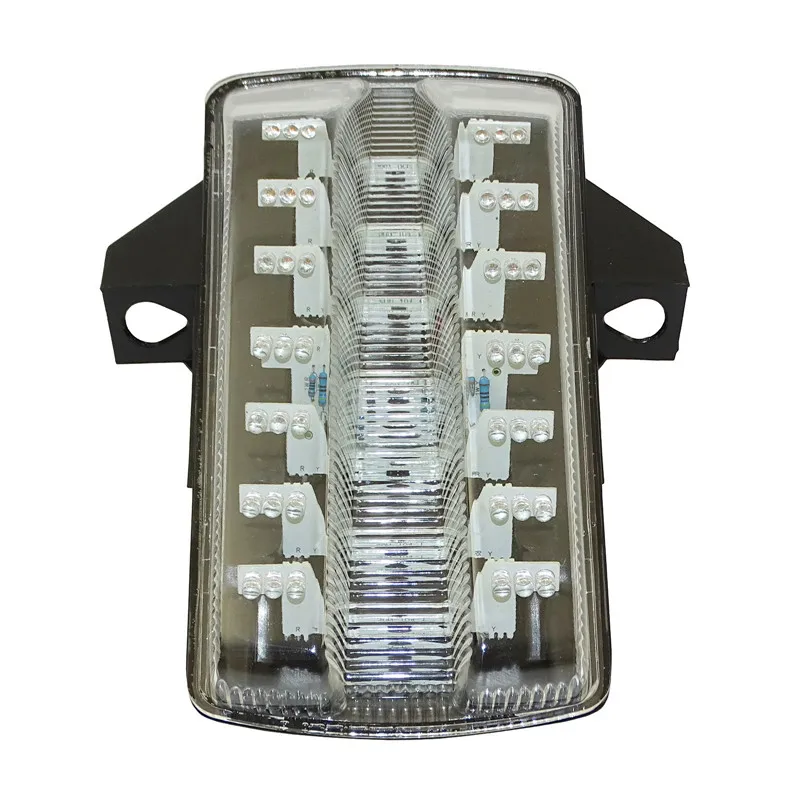 waase For Suzuki SV650 SV650A SV650F SV650S SV650SF 2003 2004 2005-2015 Rear Tail Light Brake Turn Signals Integrated LED Light
